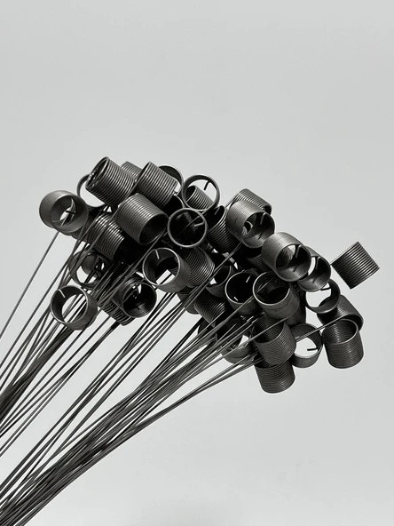 Eldiven Örgü Makinesi İplik Gergisi Kelepçe Yayı 60 Adet - Resim 6