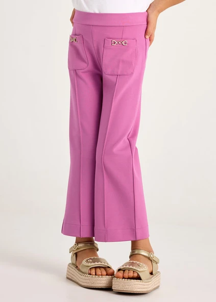 Mayoral Kız Çocuk Geniş Paça Pantolon - 5