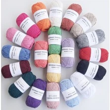 Loren Natural Cotton Siyah El Örgü İpi - R004 - 33908 - 2