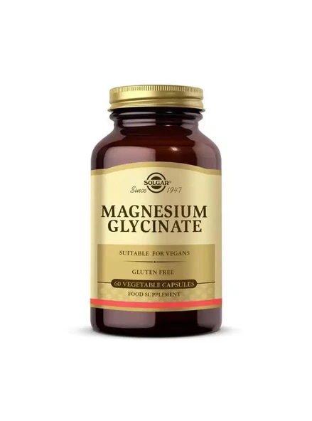 Solgar Magnesium Glycınate 60 Kapsül