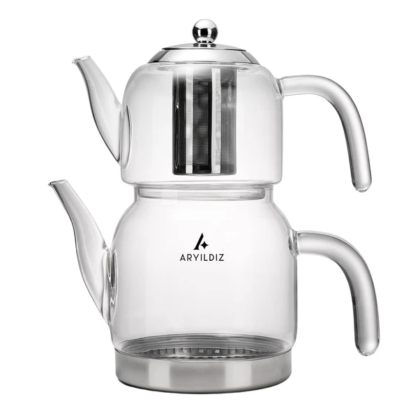 Aryıldız Brillante Cam Çaydanlık 259696