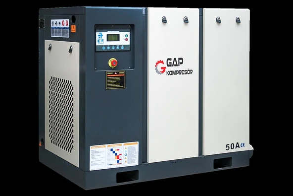 GAPTOOLS Vidalı Hava Kompresörü + Kurutucu + Tank 50HP 1000LT GPV 50 A 37 KW - 2