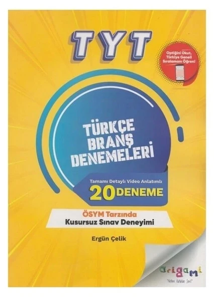 Tammat Yayınları Tyt 20 Li Türkçe Denemeleri