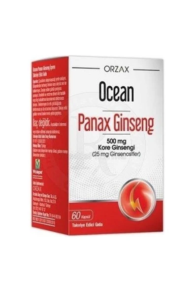 Ocean Panax Ginseng 500 mg 60 Kapsül ürün görseli 1