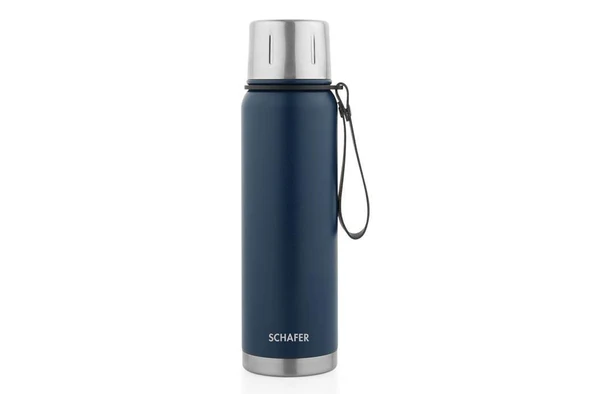Schafer Çelik Termos 750 ML Lacivert Renk - 4