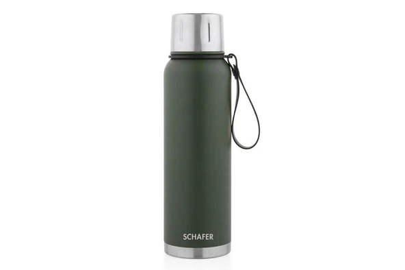 Schafer Çelik Termos 1000 ML Yeşil Renk - 2