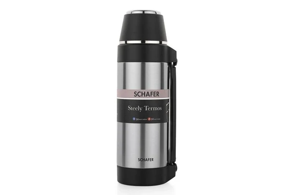 Schafer Çelik Termos 1500 ML İnox Renk - 3