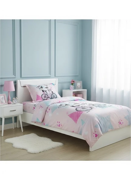 CEYLİN EKO TEK KİŞİLİK NEVRESİM TAKIMI PARİS - Resim 3