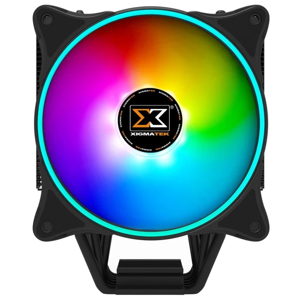 Xigmatek Windpower WP 1266 EN42388 İntel/Amd Tümü 120mm AT120 Rainbow PWM Fan Fan CPU Soğutucu - 2