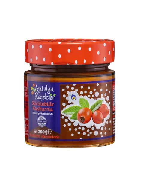KUŞBURNU MARMELADI ŞEKER İLAVESİZ 250 GR