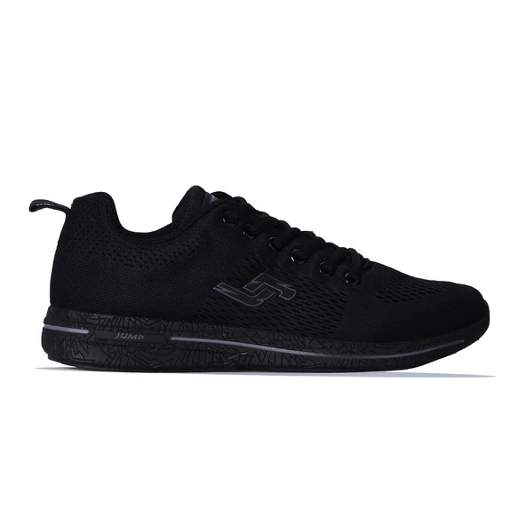 Jump 24938 Full Siyah Erkek Yazlık Sneaker Spor Ayakkabı - 1