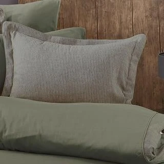 NAZİK SATEN NEVRESİM TAKIMI ÇİFT KİŞİLİK AMANDA YEŞİL - Resim 2