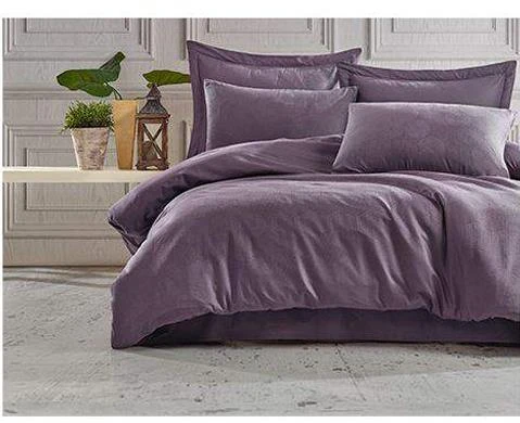 ŞAHESER JAKARLI NEVRESİM TAKIMI ÇİFT KİŞİLİK JACOB MÜRDÜM ürün görseli