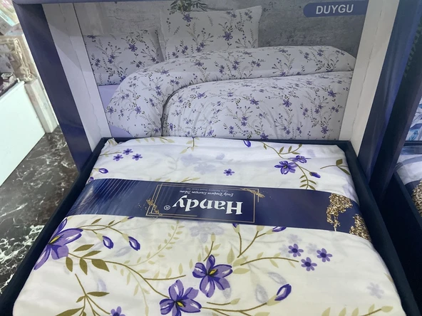 DAİLY ÇİFT KİŞİLİK NEVRESİM TAKIMI DUYGU ürün görseli