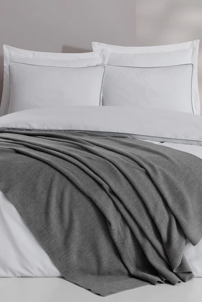 LUXART BİYELİ ÇİFT KİŞİLİK NEVRESİM TAKIMI ROOT LACE - Resim 4