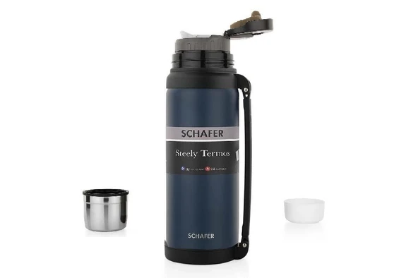 Schafer Çelik Termos 2000 ML Lacivert Renk - 2