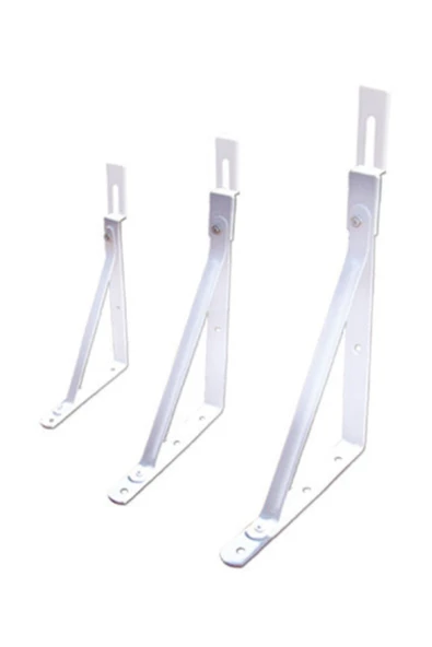 FLORE Ayarlı Raf Altı NO 3 BEYAZ 2 ADET 160x235-290