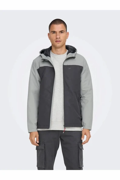 Only Sans Makc Hood Erkek Ceket 22024207