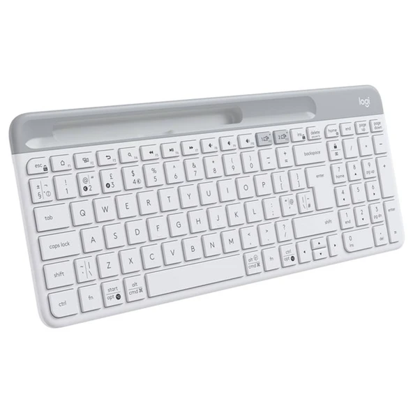 Logitech K580 Slim Bluetooth Klavye Beyaz 920-010625 - 2