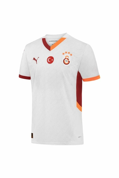 Puma Galatasaray 2024/25 Dış Saha Erkek Beyaz Futbol Forması 77965202