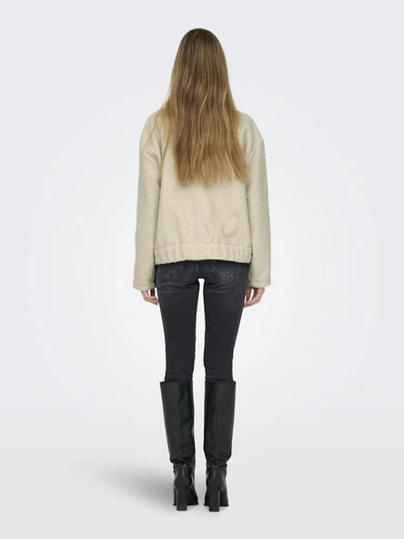 Only Ga I a Boucle Bomber Kadın Ceket 15331099 - 5