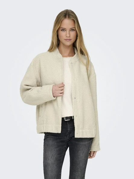 Only Ga I a Boucle Bomber Kadın Ceket 15331099 - 3