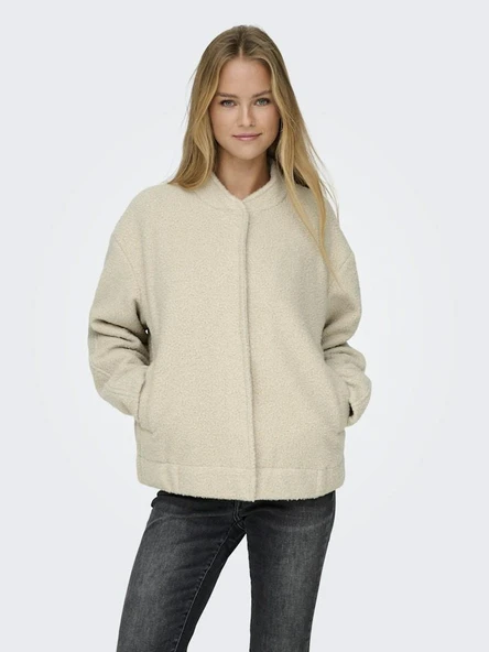 Only Ga I a Boucle Bomber Kadın Ceket 15331099 - 4