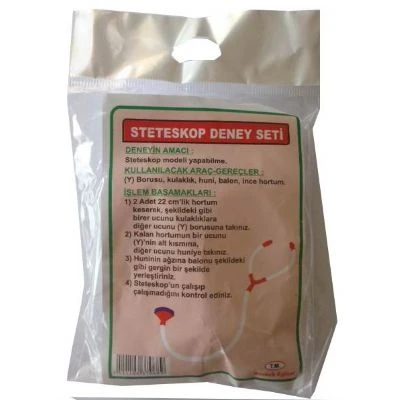 Steteskop Deney Seti 2 adet - 1