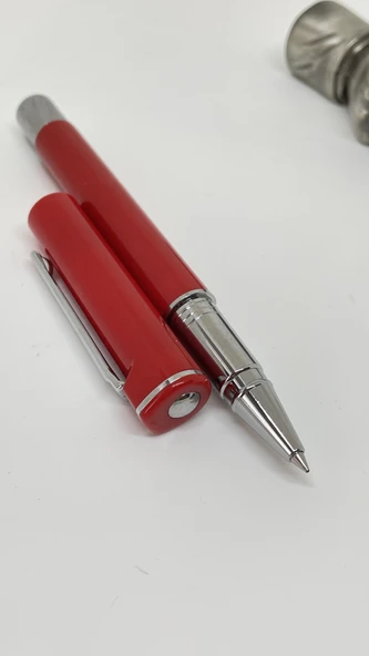 DivitPen Pantone Red  Roller Kalem - Resim 2