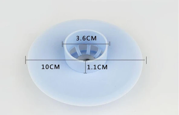 Vakumlu Lavabo Süzgeci - Tahliye ve Durdurma Süzgeci - 5