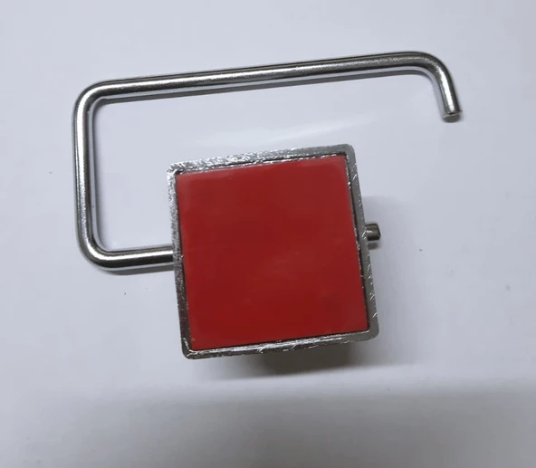 Yapışkanlı WC Tuvalet Kağıtlığı Metal - Resim 4