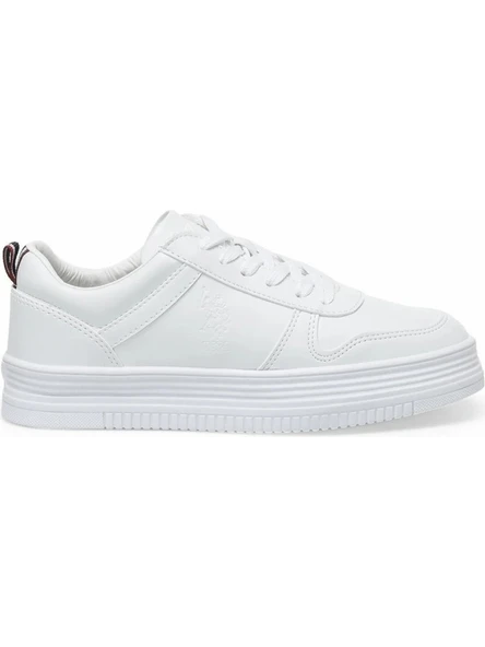 U.S. Polo Assn. Suri 5FX Kadın Beyaz Sneaker Ayakkabı - 2