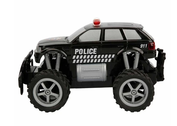 Sunman Uzaktan Kumandalı Jumbo Wheels Usb Şarjlı Işıklı Polis Arabası 1:18 - 2