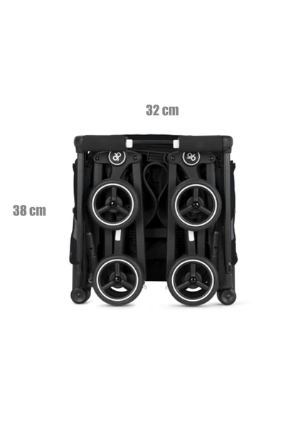 GB Pockit Plus  (dünyanın en küçük katlanan kabin boy bebek arabası) - 2