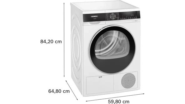 Siemens WQ51G200TR iQ300 10 KG Isı Pompalı Kurutma Makinesi - 2