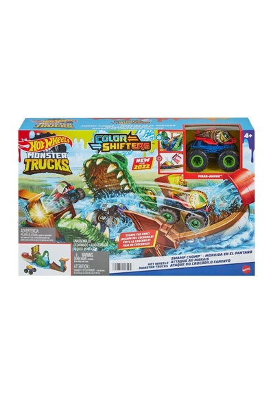 HOTWHEELS RENK DEĞİŞTİREN ARAÇ TİMSAHTAN KAÇIŞ - 4