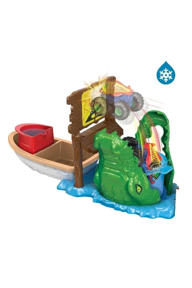 HOTWHEELS RENK DEĞİŞTİREN ARAÇ TİMSAHTAN KAÇIŞ