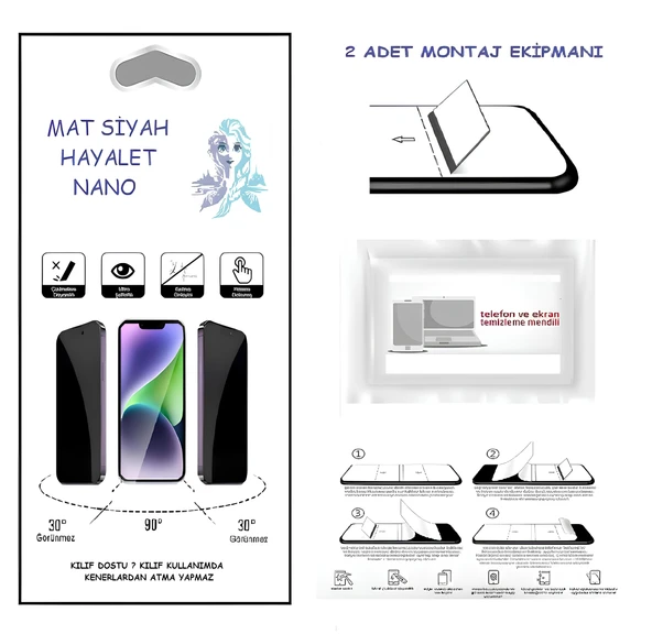 Tecno CAMON 30 PRO  Nano Ekran Koruyucu Ultra İNCE Esnek MAT HAYALET
