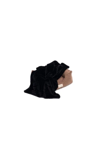 Pet Comfort Lodix Siyah Kedi ve Köpek Battaniyesi  S 70x50cm - 4