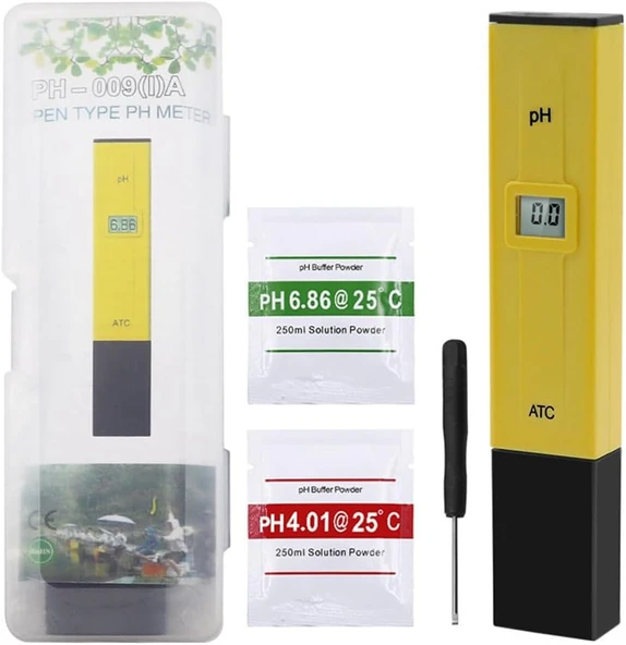 Dijital Ph Metre su kalitesi test cihazı, akvaryum, balık havuzu