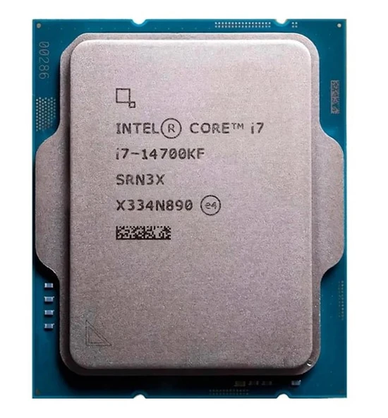 Intel Core i7 14700KF 3.4GHz (Max 5.60GHz) 20 Çekirdek 33MB L3 Önbellek 1700 Kutulu Fansız İşlemci