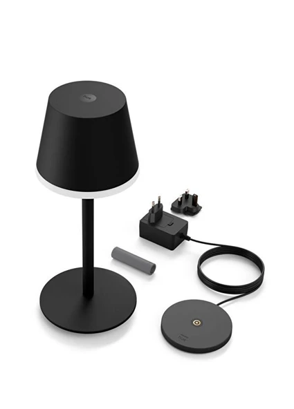 Philips Hue GO Belle Taşınabilir Siyah Masa Lambası - 6