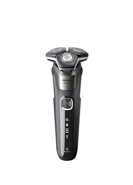 Philips Shaver Serisi 5000 S5887/10 Üç Başlı Islak & Kuru Tıraş Makinesi