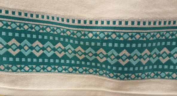 Özdilek But Dream %100 Pamuk eLyüz Havlusu (50x90) Erk Krem/ Mavi