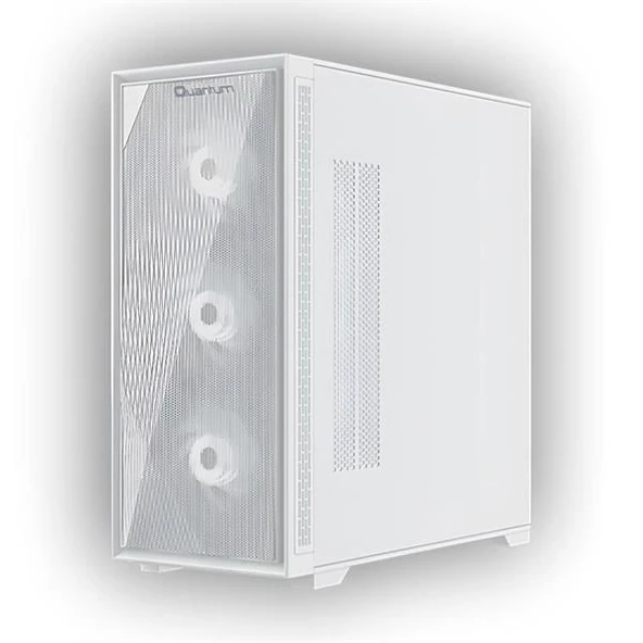 QUANTUM GAMING Quantum Devotion G1 i5-12400 16GB DDR4 512GB SSD RTX 4060 8GB FreeDos Beyaz Gaming Desktop QNDPC10F006471