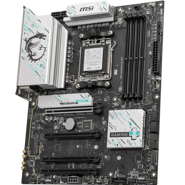 MSI B850 GAMING PLUS WIFI B850 Chipset AM5 Socket DDR5 8200MHZOC DP 3x M.2 USB 10Gbs 5G LAN WI-FI 7 ATX