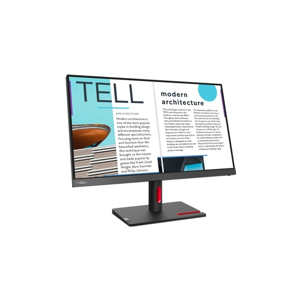 LENOVO 63E0KAT4TK 24.5" 4MS 75HZ 1920x1080 VGA/HDMI VESA SIYAH IPS LED MONITOR