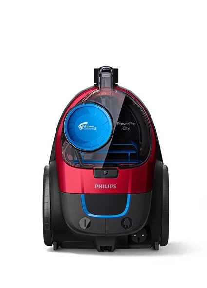 Philips FC9331/07 PowerPro City Metalik Kırmızı Toz Torbasız Elektrikli Süpürge - 5