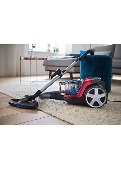 Philips FC9331/07 PowerPro City Metalik Kırmızı Toz Torbasız Elektrikli Süpürge - 6