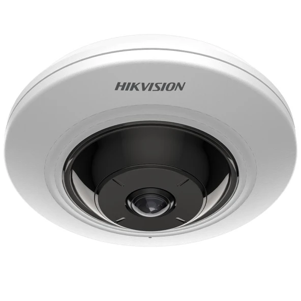 HIKVISION DS-2CD2955G0-ISU 5MP FISHEYE 1.05MM M12 LENS 8MT H.265+ IP DOME KAMERA - 2